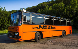 Retro Party Bus